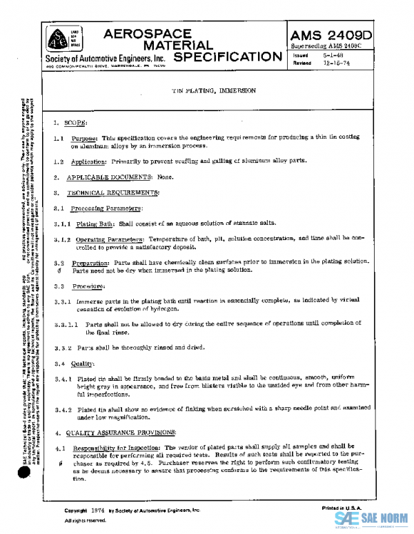 SAE AMS2409D PDF