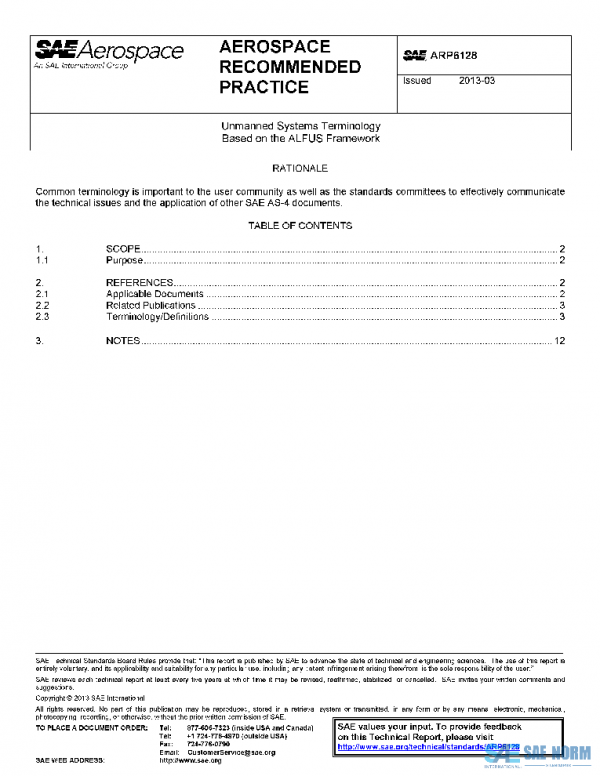 SAE ARP6128 PDF