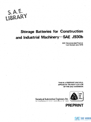 SAE J930B_197606 PDF