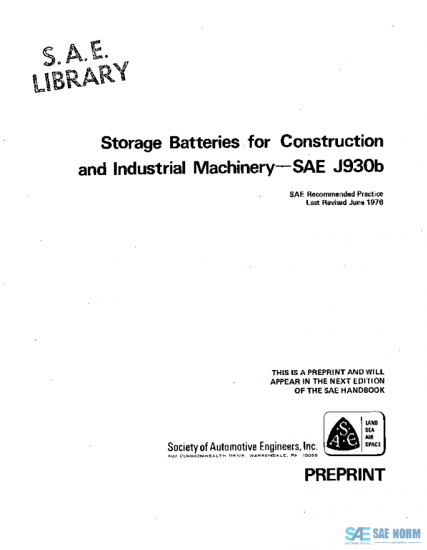 SAE J930B_197606 PDF
