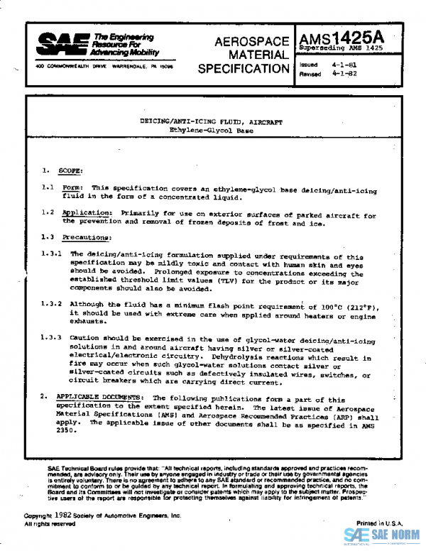 SAE AMS1425A PDF