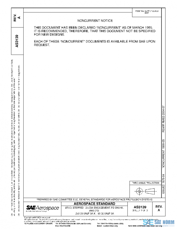 SAE AS3139A PDF SAE AS3139A PDF