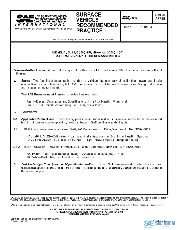 SAE J1549_198804 PDF