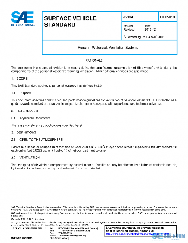 SAE J2034_201312 PDF SAE J2034_201312 PDF