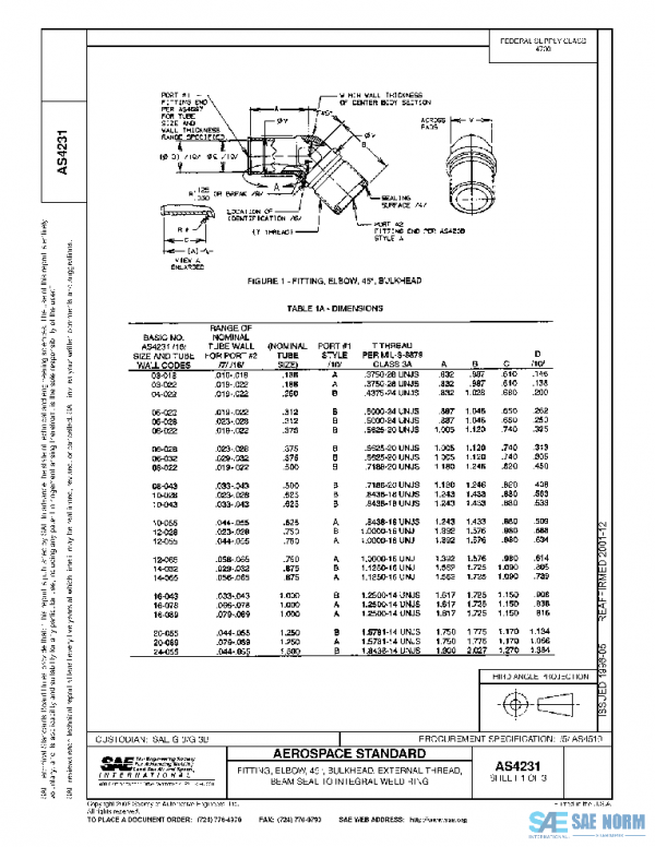 SAE AS4231 PDF SAE AS4231 PDF