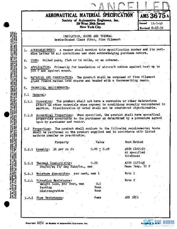 SAE AMS3675A PDF SAE AMS3675A PDF