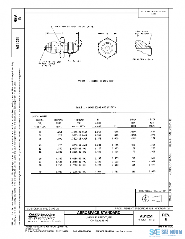SAE AS1251B PDF