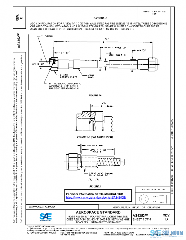 SAE AS4352B PDF SAE AS4352B PDF