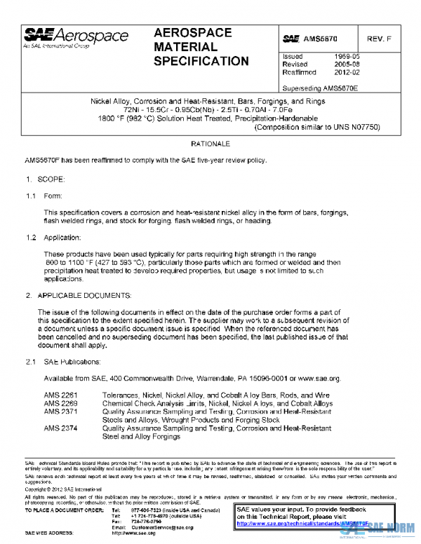 SAE AMS5670F PDF