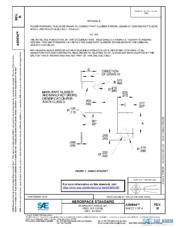 SAE AS9594B PDF
