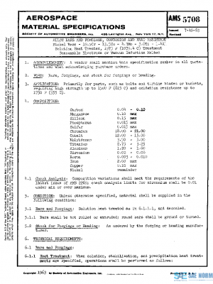 SAE AMS5708 PDF