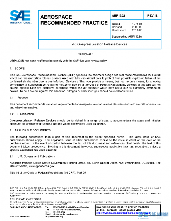 SAE ARP1322B PDF