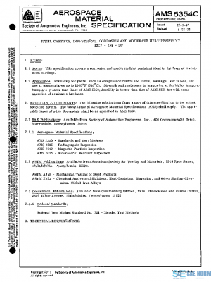 SAE AMS5354C PDF