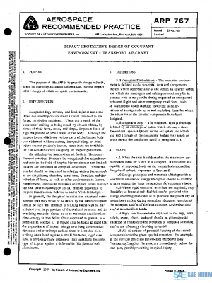 SAE ARP767 PDF