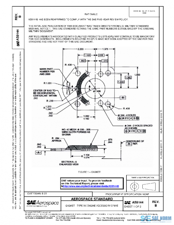 SAE AS9144B PDF
