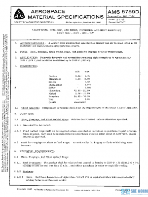 SAE AMS5759D PDF