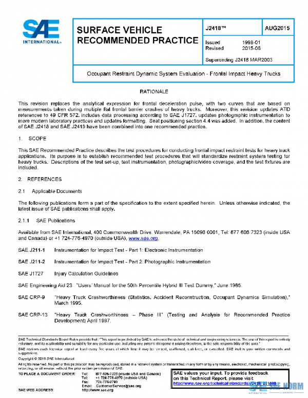 SAE J2418_201508 PDF