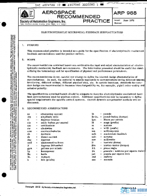 SAE ARP988 PDF