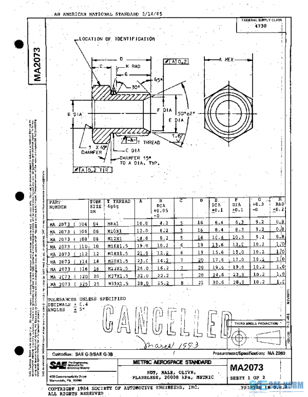 SAE MA2073 PDF