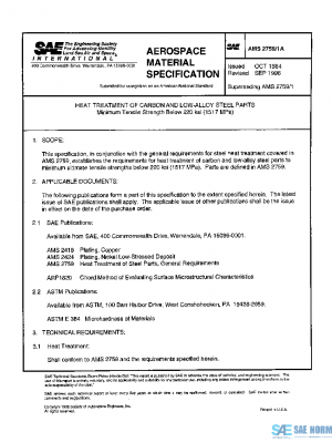 SAE AMS2759/1A PDF
