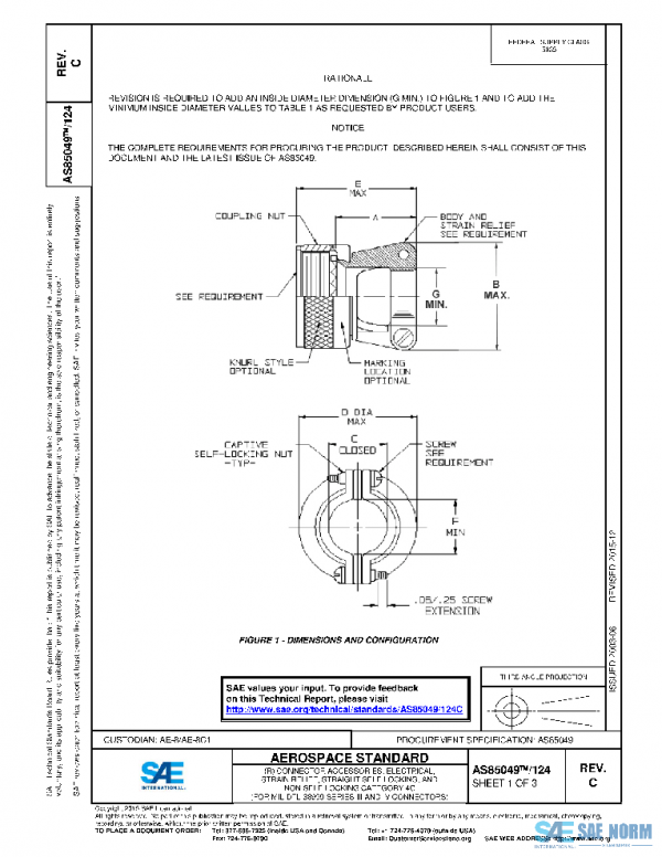 SAE AS85049/124C PDF SAE AS85049/124C PDF