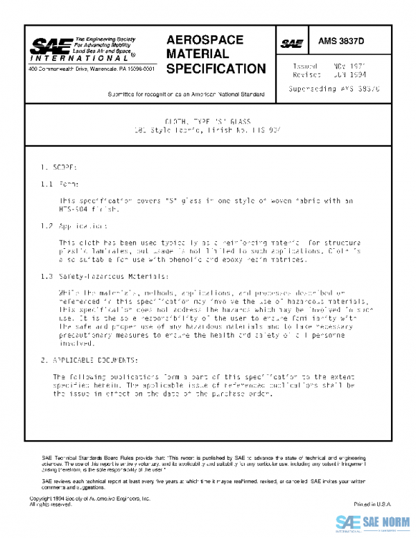 SAE AMS3837D PDF