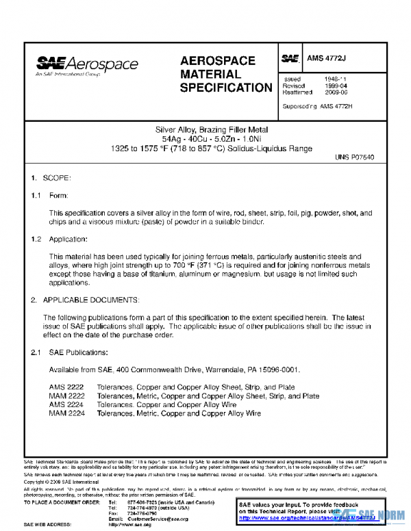 SAE AMS4772J PDF