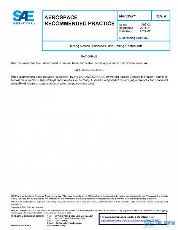 SAE ARP5256A PDF