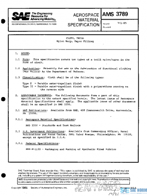 SAE AMS3789 PDF