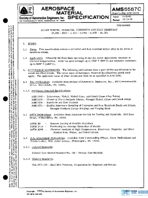 SAE AMS5587C PDF