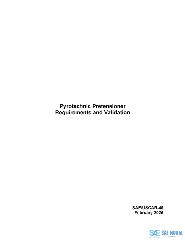 SAE USCAR48 PDF SAE USCAR48 PDF