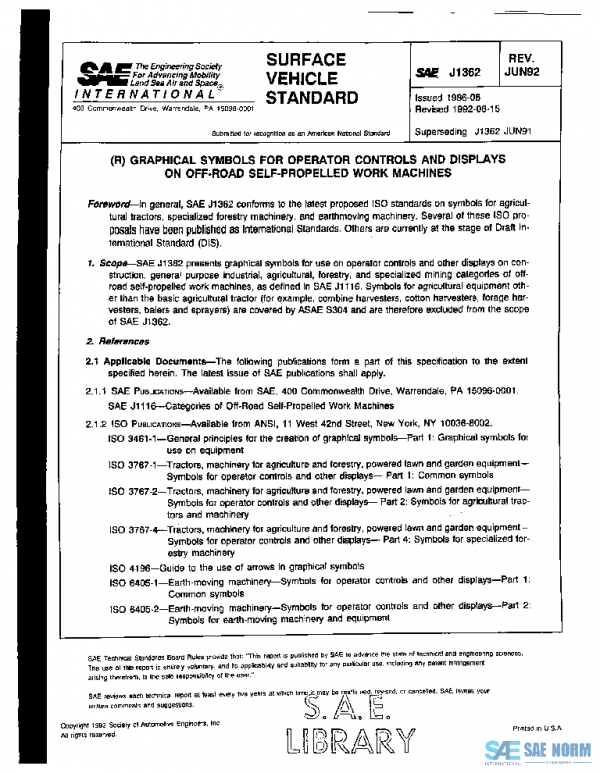 SAE J1362_199206 PDF