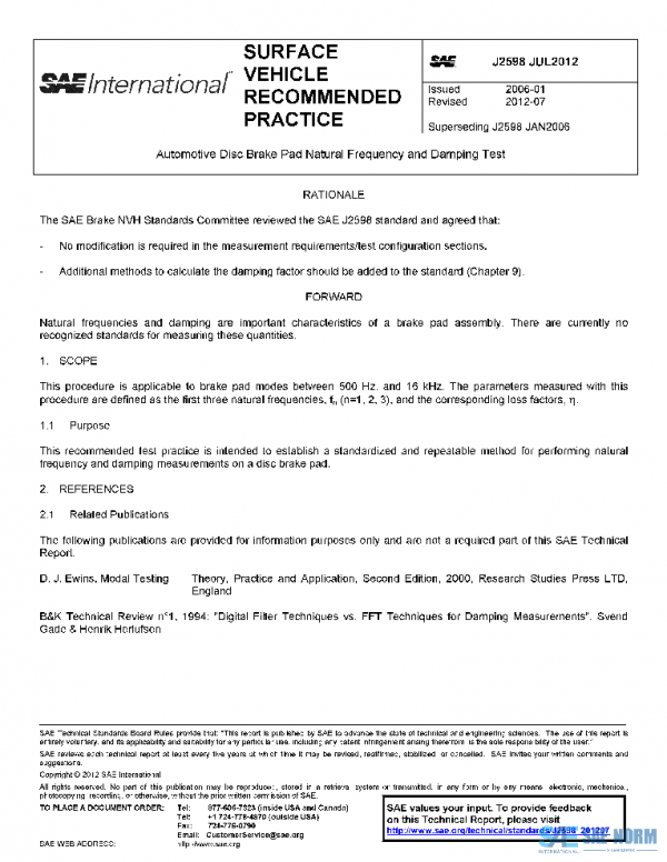 SAE J2598_201207 PDF