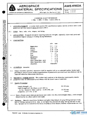 SAE AMS4160A PDF