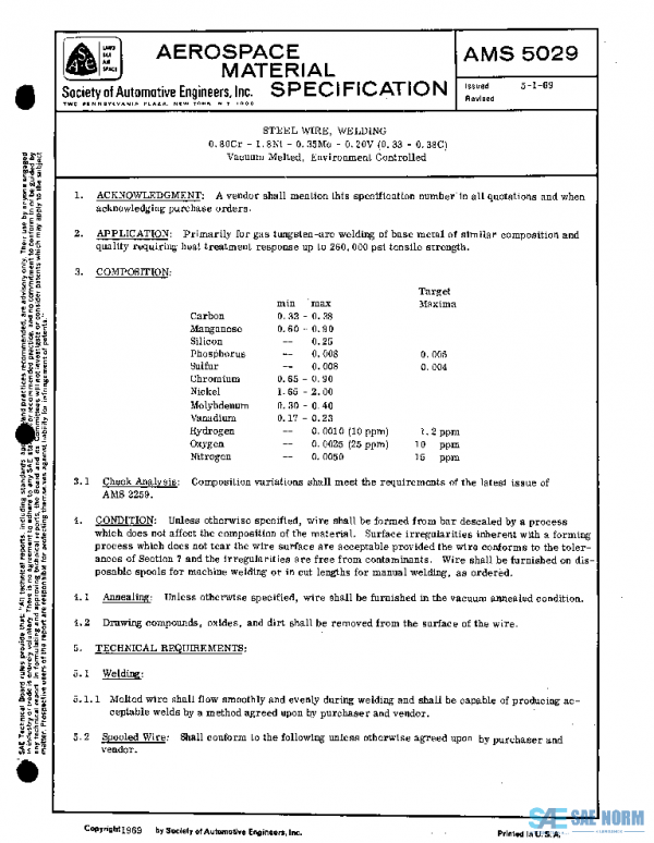 SAE AMS5029 PDF