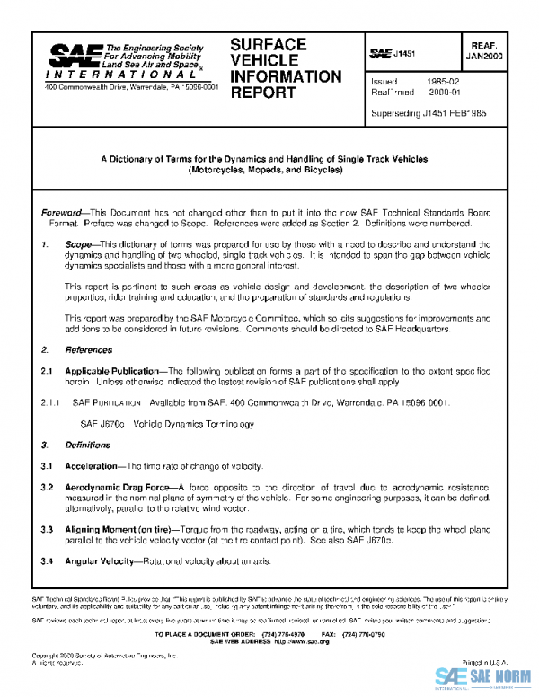 SAE J1451_200001 PDF