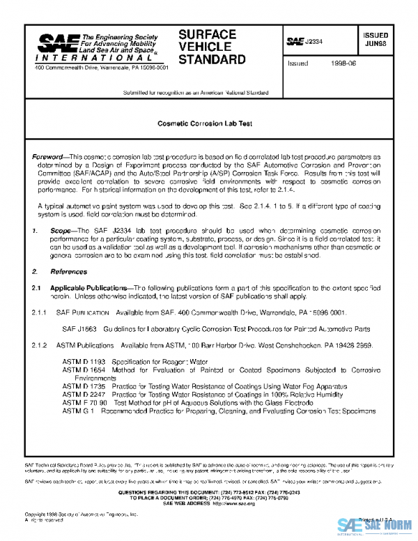 SAE J2334_199806 PDF
