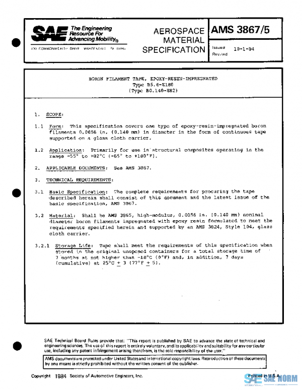 SAE AMS3867/5 PDF