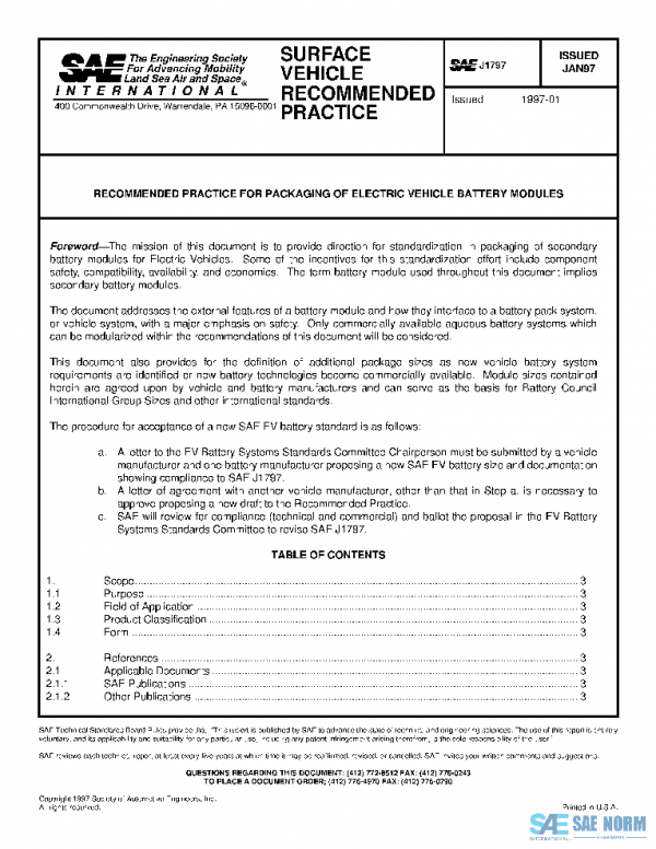 SAE J1797_199701 PDF SAE J1797_199701 PDF