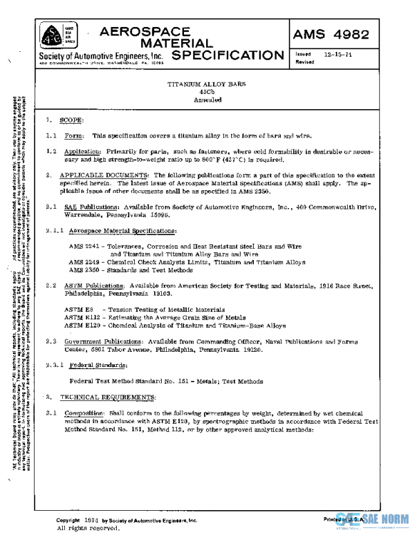 SAE AMS4982 PDF