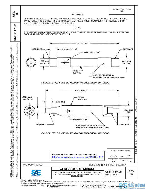 SAE AS81714/21B PDF SAE AS81714/21B PDF
