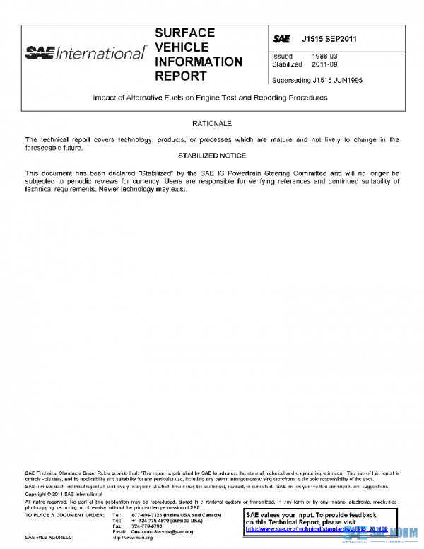 SAE J1515_201109 PDF