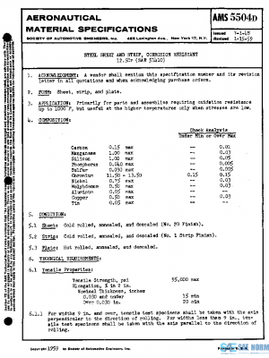 SAE AMS5504D PDF