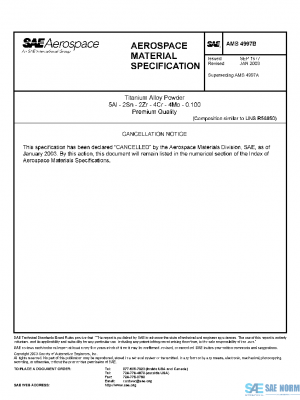 SAE AMS4997B PDF
