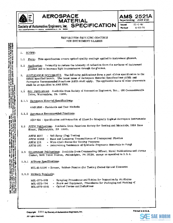 SAE AMS2521A PDF
