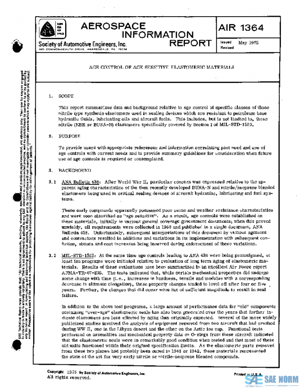 SAE AIR1364 PDF