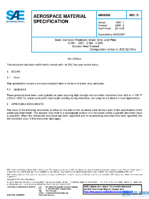 SAE AMS5595G PDF