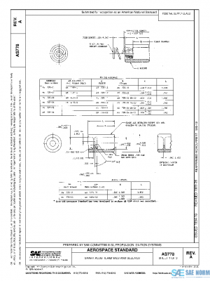 SAE AS778A PDF