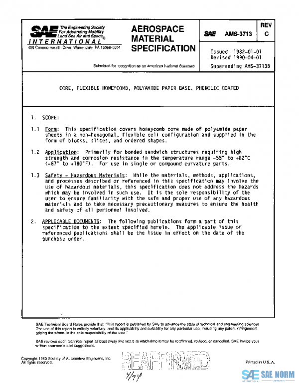 SAE AMS3713C PDF