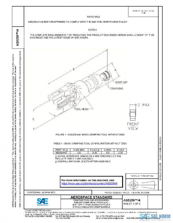 SAE AS5259/4 PDF